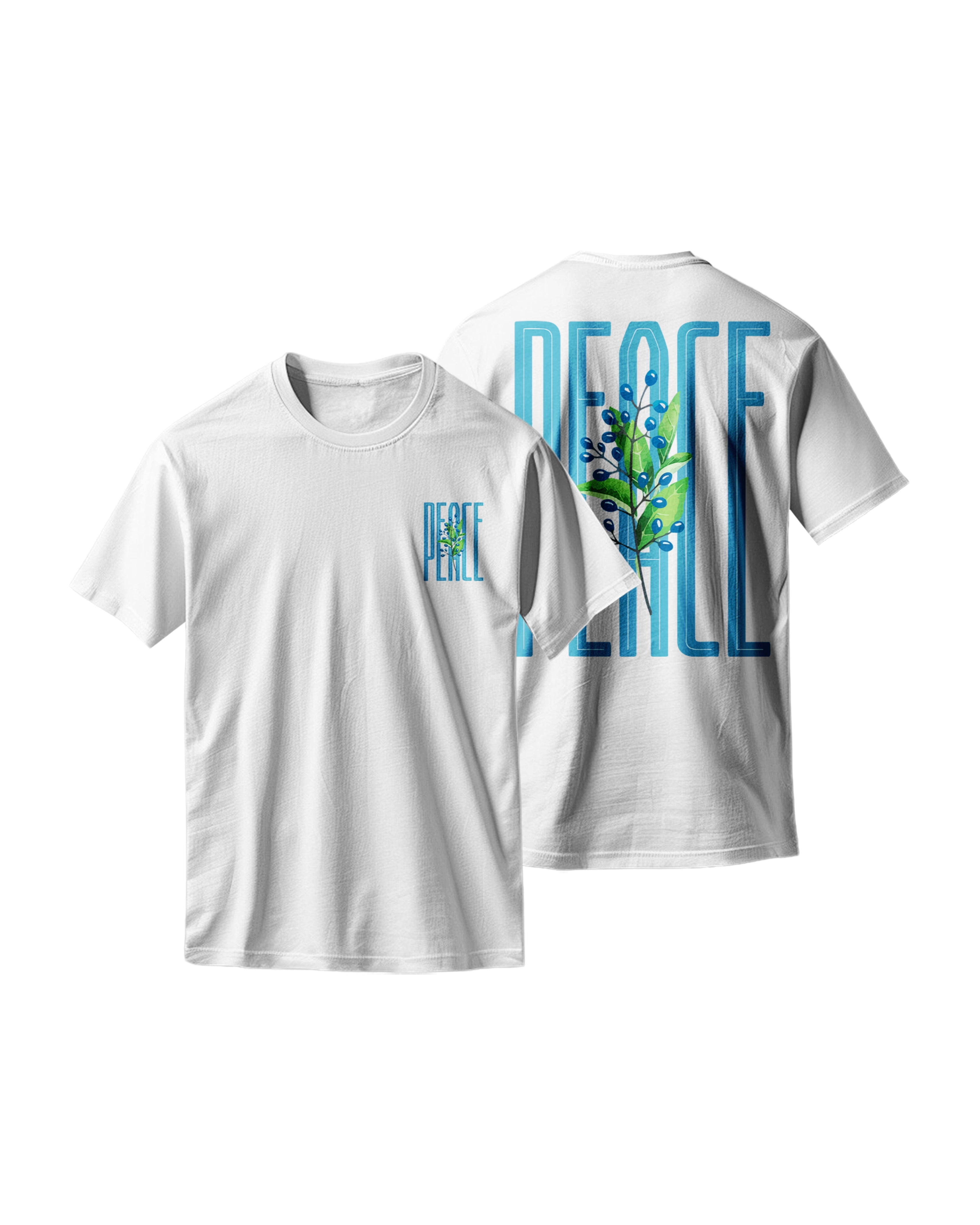 Camiseta "Paz Floral" – Calma